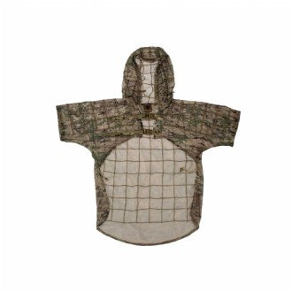 The Ghillie suit is designed for Military and Law Enforcement who require visual camouflage and concealment. It features an integrated hood and wide 550 cord grid work for garnish and foliage attachment. www.moralepatches.com.au