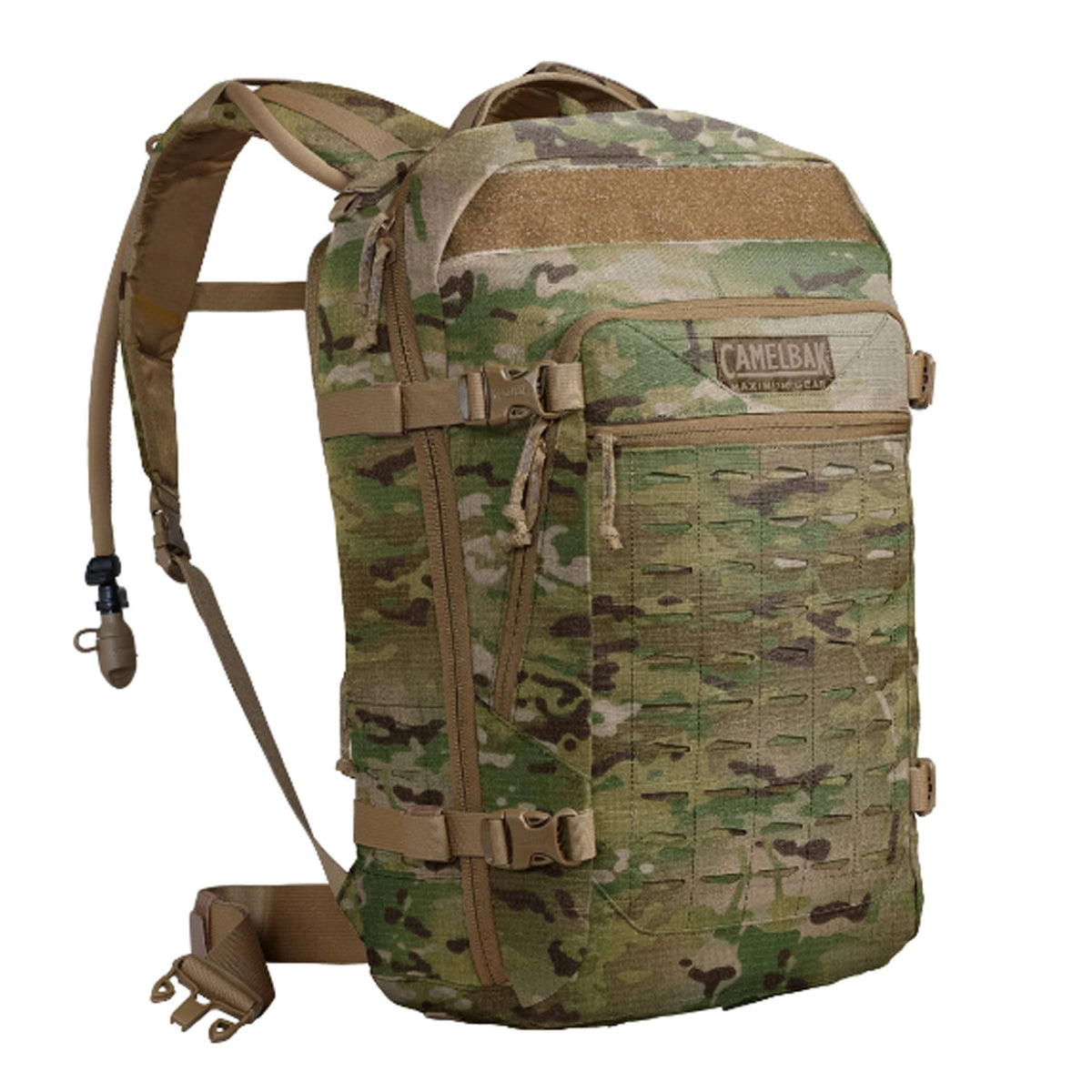 Hit pay dirt with the all new Motherlode. A redesign of a classic, the new Motherlode has the cargo and organization you've come to love, but now includes a 3L Mil Spec Crux Lumbar Reservoir that delivers 25% more water per sip and moves your water lower, increasing your stability and comfort. www.moralepatches.com.au