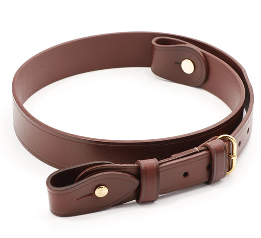The Sam Browne Belt to be used with the leather scabbard and sword frog to carry your sword or to complete your sword collection.
