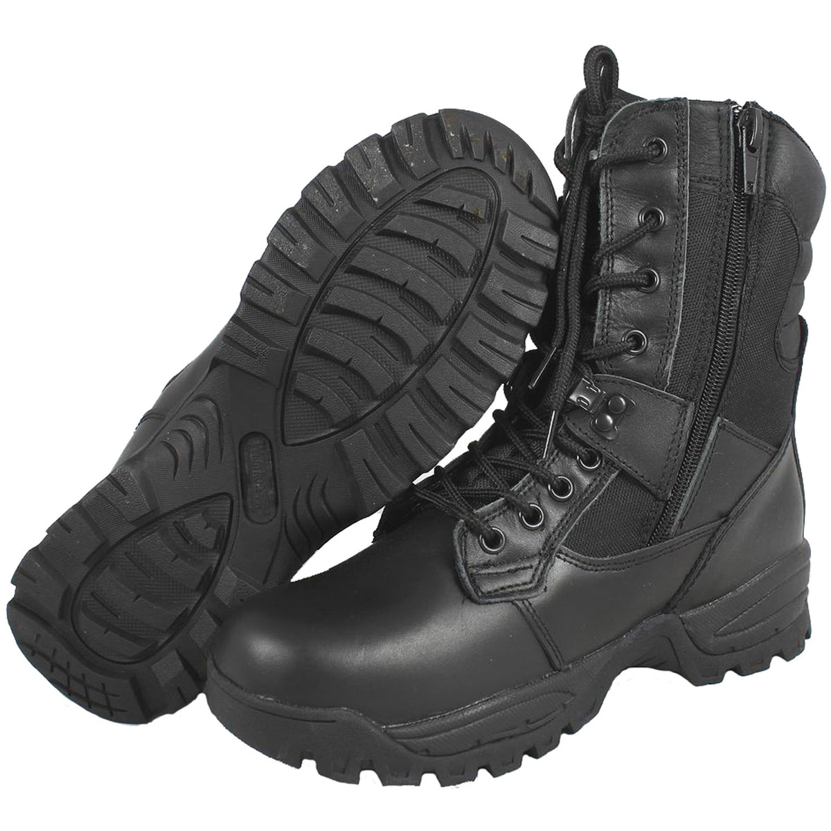 Designed for military, law enforcement, exploring, outdoor, survival and tactical use  Featuring a pigskin padded collar and compound rubber and nylon sole, these will keep you comfortable with whatever you are doing.  Designed with moisture wicking, breathable tastex liner and made from heavy duty 1100D nylon outer fabric, the westrooper elite tactical boots have a full grain ankle panel for greater support, a steel shank reinforced mid sole and an anti-shock PU comfort inner sole.