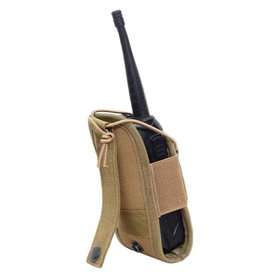 Made of 1000D high quality waterproof nylon material, this pouch is strong, durable, wear resistant and tear resistant.  Use it for camping, hiking, hunting, mountain climbing, cadet exercises, military or other outdoor activities.