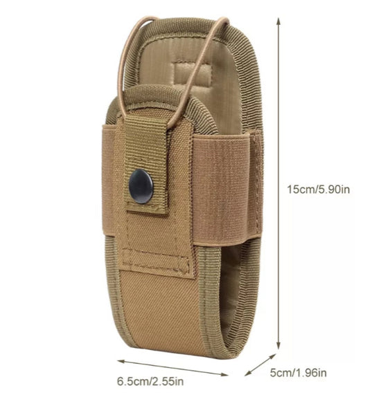 Made of 1000D high quality waterproof nylon material, this pouch is strong, durable, wear resistant and tear resistant.  Use it for camping, hiking, hunting, mountain climbing, cadet exercises, military or other outdoor activities.Made of 1000D high quality waterproof nylon material, this pouch is strong, durable, wear resistant and tear resistant.  Use it for camping, hiking, hunting, mountain climbing, cadet exercises, military or other outdoor activities.