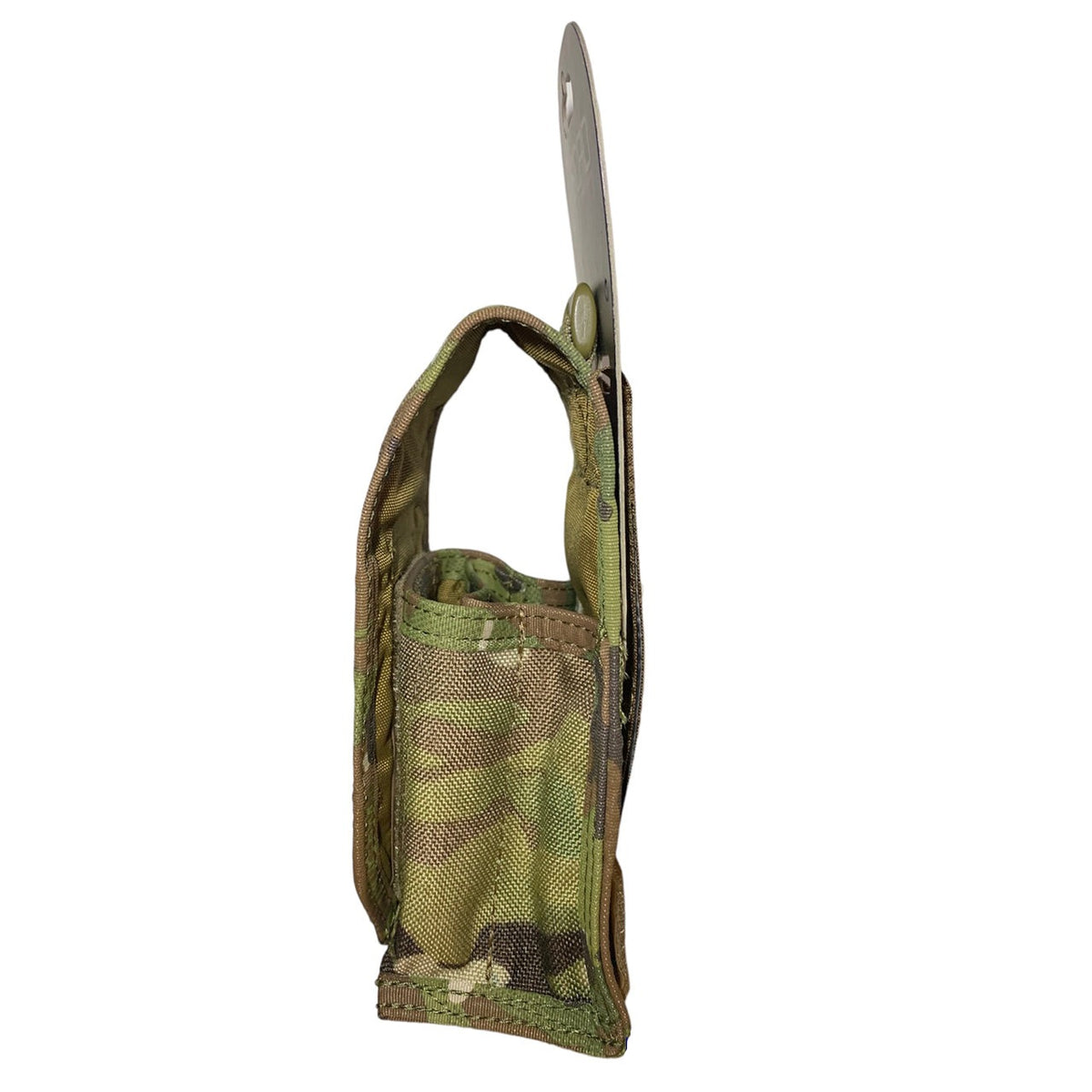 Designed to hold two SR25, 20 round magazines and will attach to all MOLLE platforms. Lid has two modular attachment points to accommodate various modular accessories. Requires two PALS columns for attachment.   NSN: 8465 66-155-9142 www.moralepatches.com.au